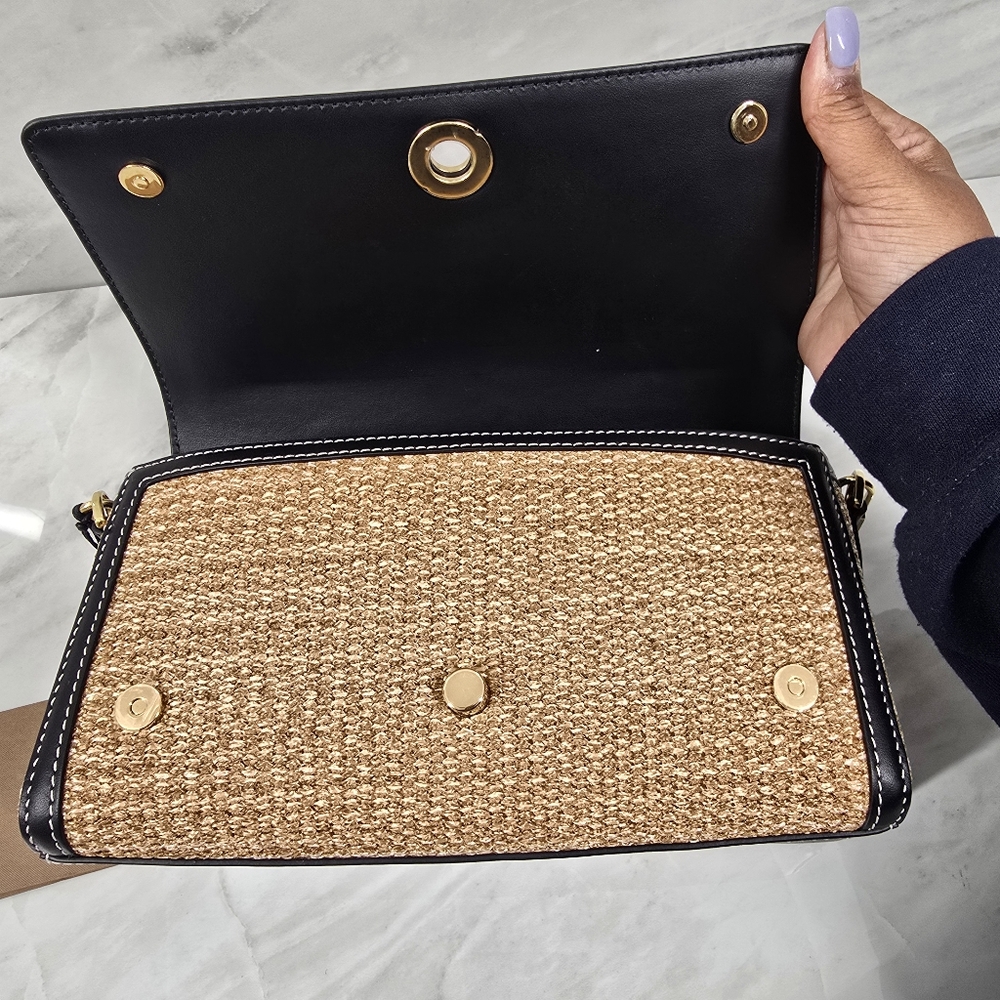 Burberry Tan and Black Women's Bag - Picture 9 of 16